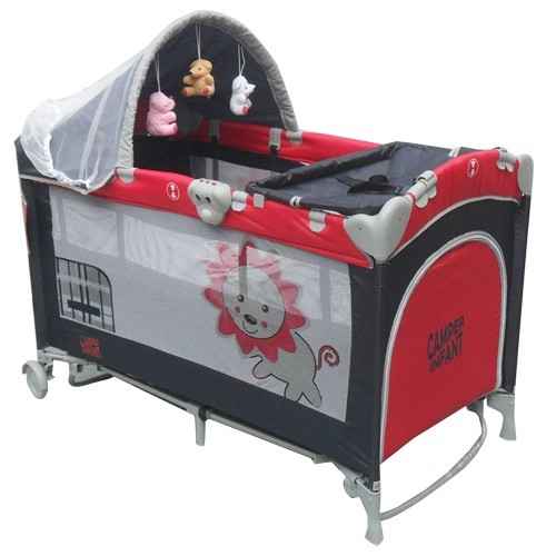 Camper Infant Park Yatak 60x120 Kirmizi Ilke Bebe