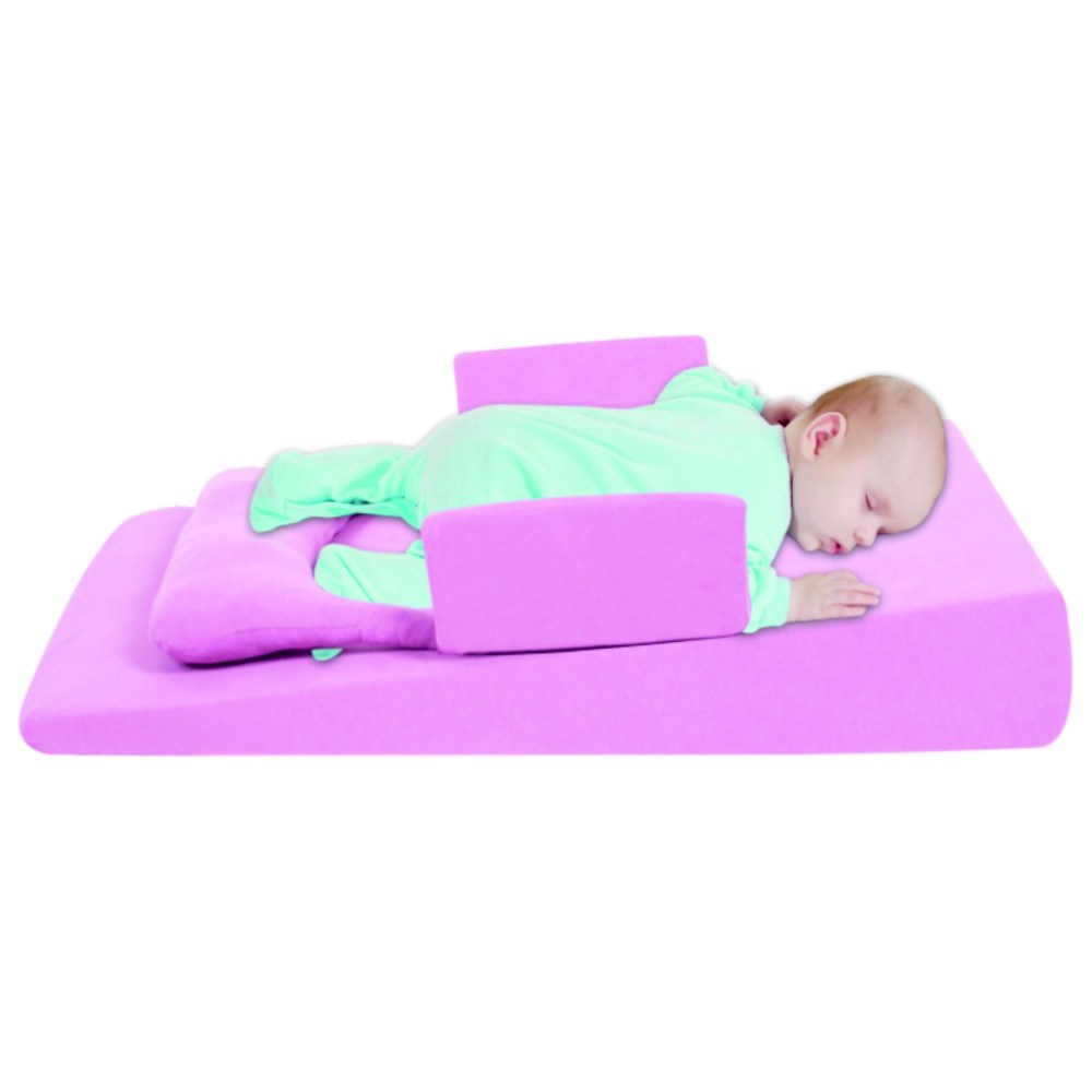 sevi bebe 9028 bebek reflu yatagi pembe ilke bebe