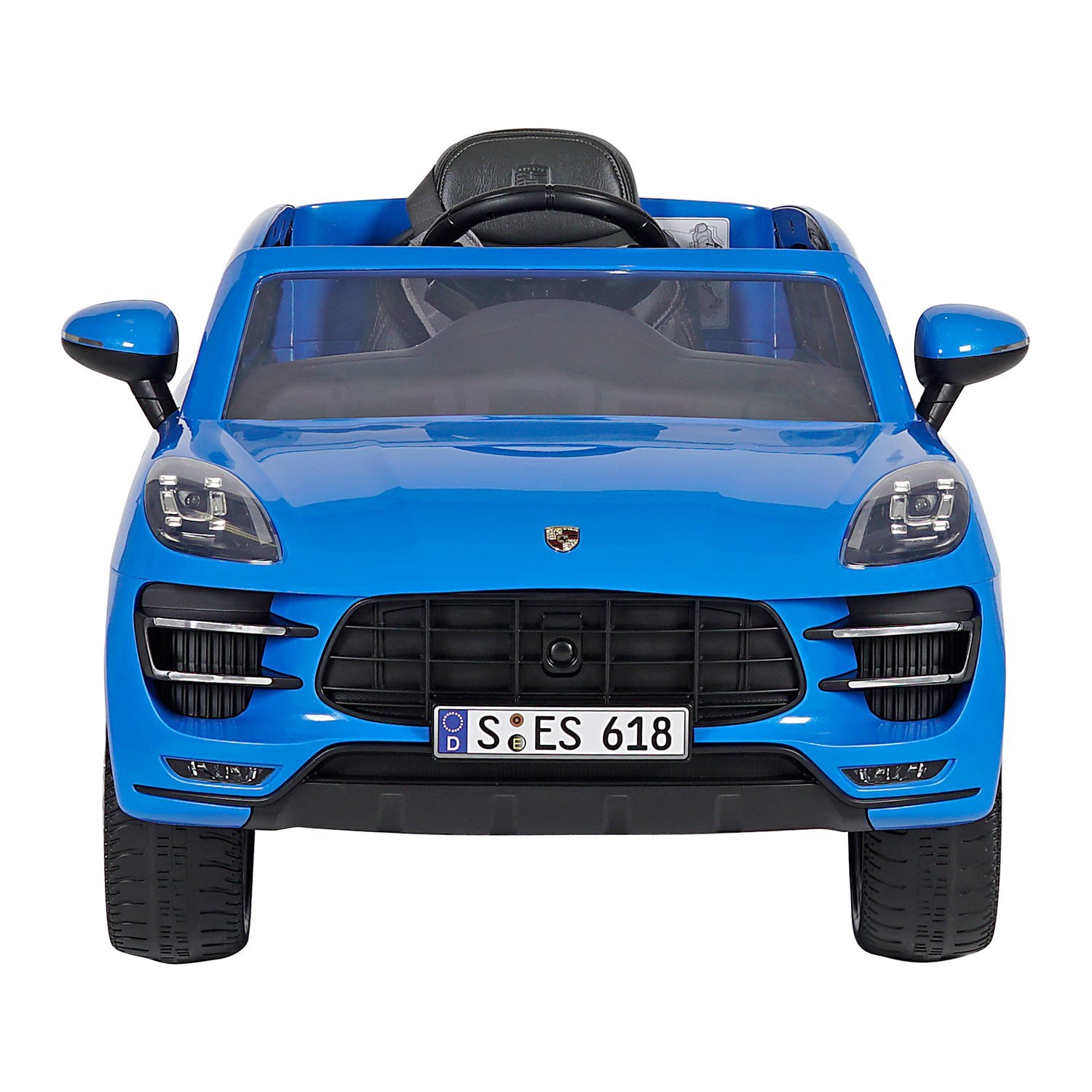 Rollplay Porsche Macan Turbo Akülü Araba W416QH04 12V Mavi Rollplay Porsche Macan Turbo Akülü Araba W416QH04 12V Mavi