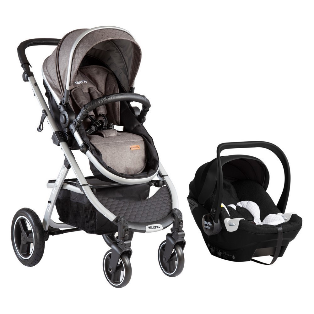 kraft sky travel sistem bebek arabasi light grey fiyati ilke bebe