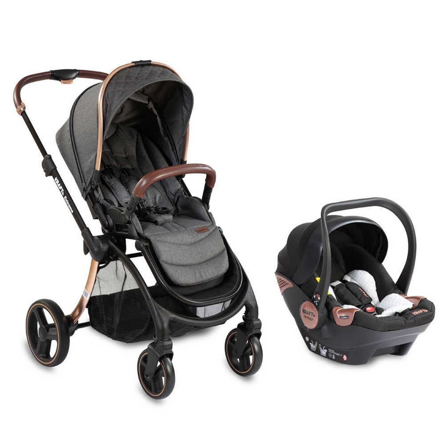 kraft extreme travel sistem bebek arabasi gri fiyati ilke bebe