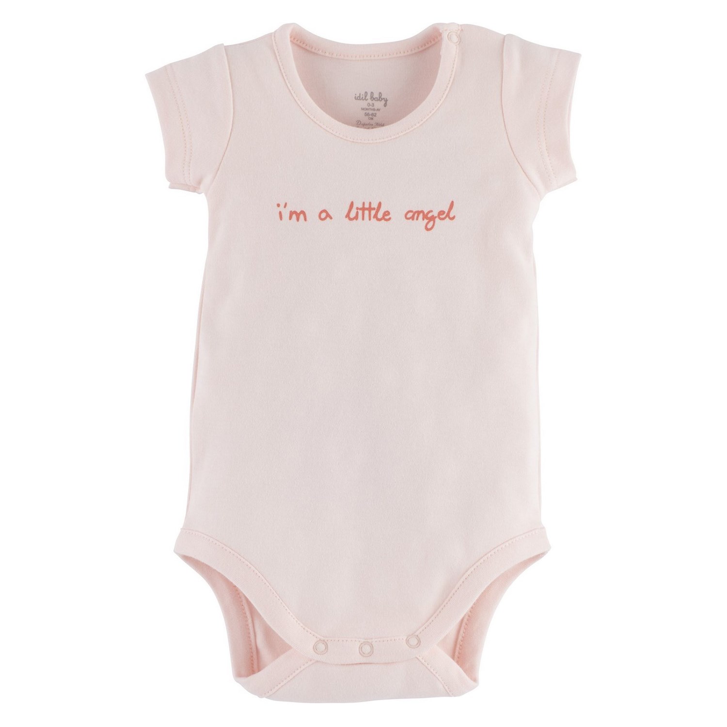 İdil Baby Bebek Body 15653 Somon