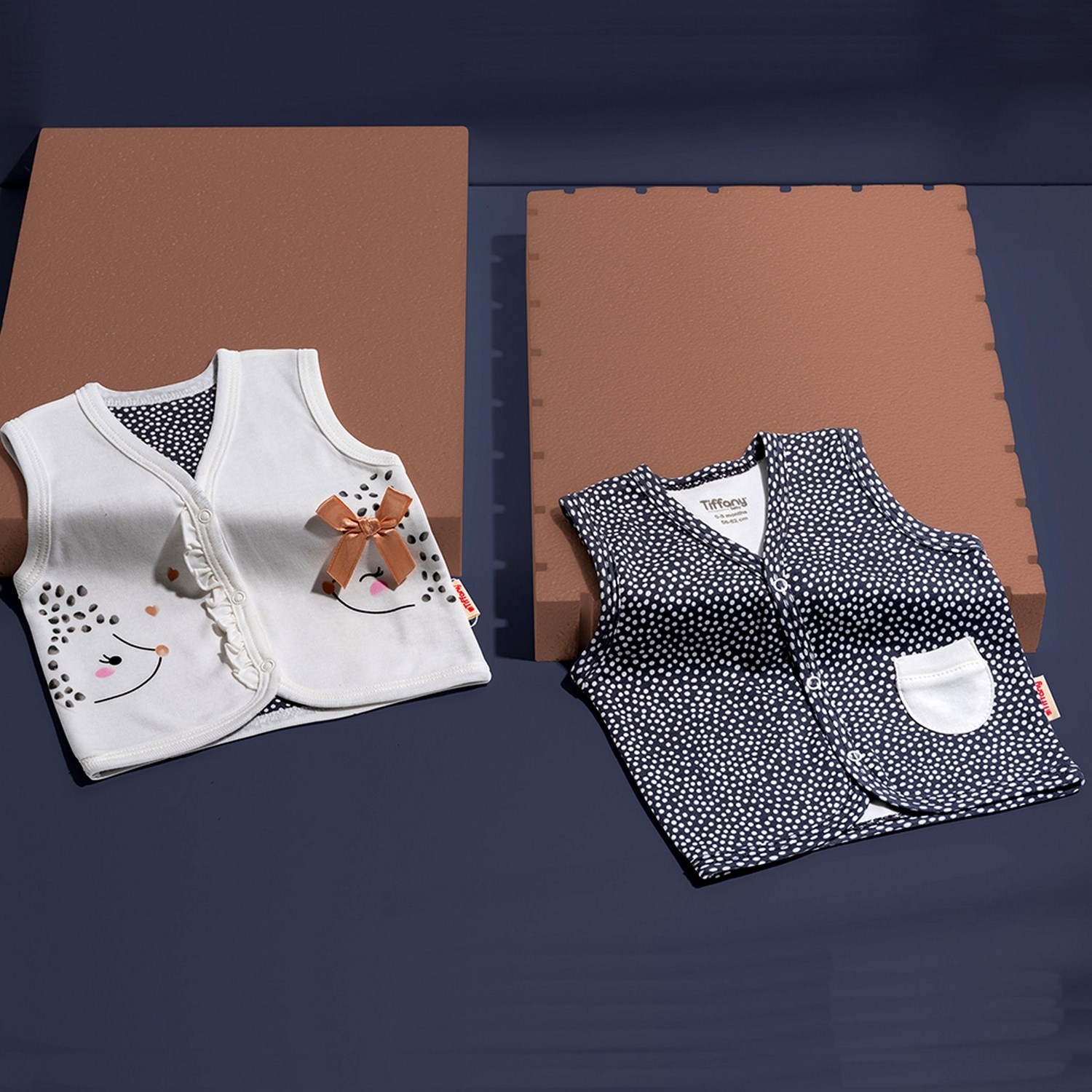 Tiffany Baby Bebek Yeleği 1405 Füme