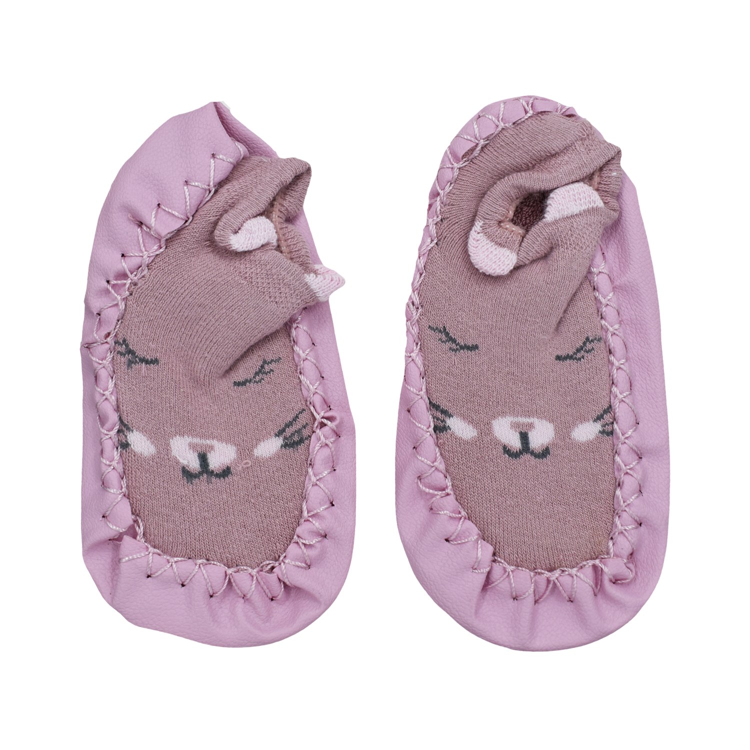 Katamino Baby Era 3D Kız Bebek Çarık K47006 Koyu Pembe