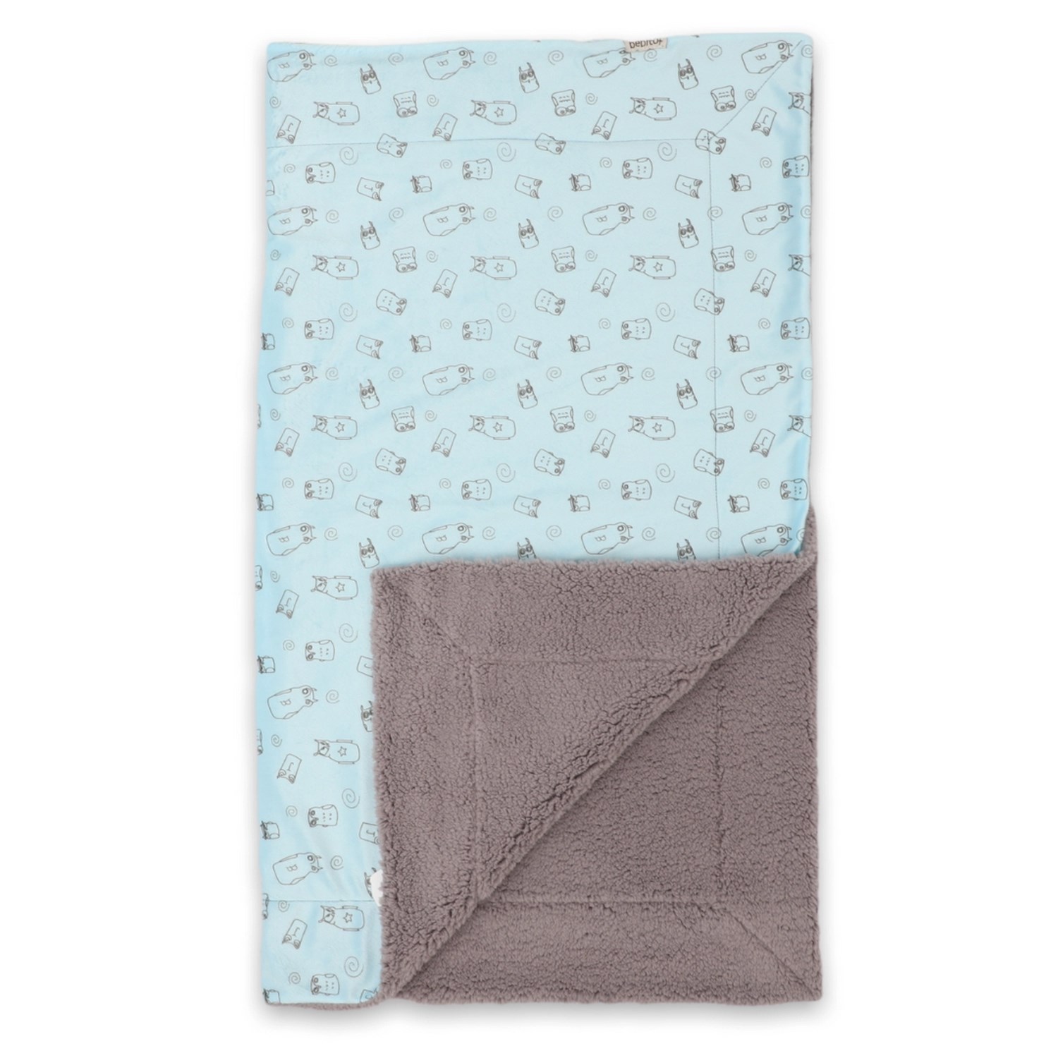 Bebitof Bebek Battaniyesi 96x80 Cm 95072 Mavi Bebitof Bebek Battaniyesi 96x80 Cm 95072 Mavi