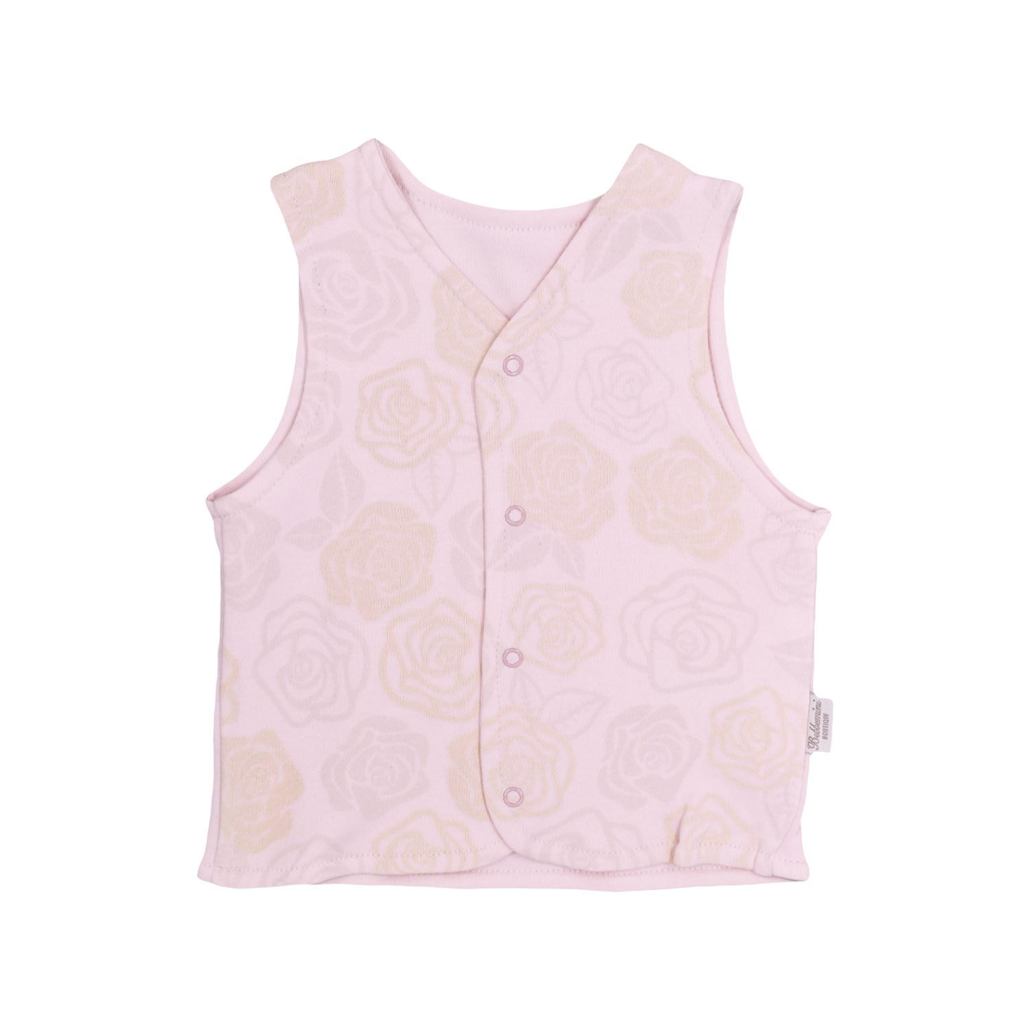 Bebbemini Waistcoat Bebek Yeleği 1941 Pembe Bebbemini Waistcoat Bebek Yeleği 1941 Pembe