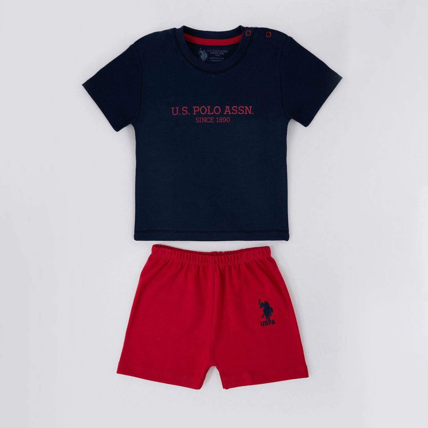U.S. Polo Assn 2'li Kısa Kol T-Shirt Takım USB1067 Navy OR7699 U.S. Polo Assn 2'li Kısa Kol T-Shirt Takım USB1067 Navy OR7699