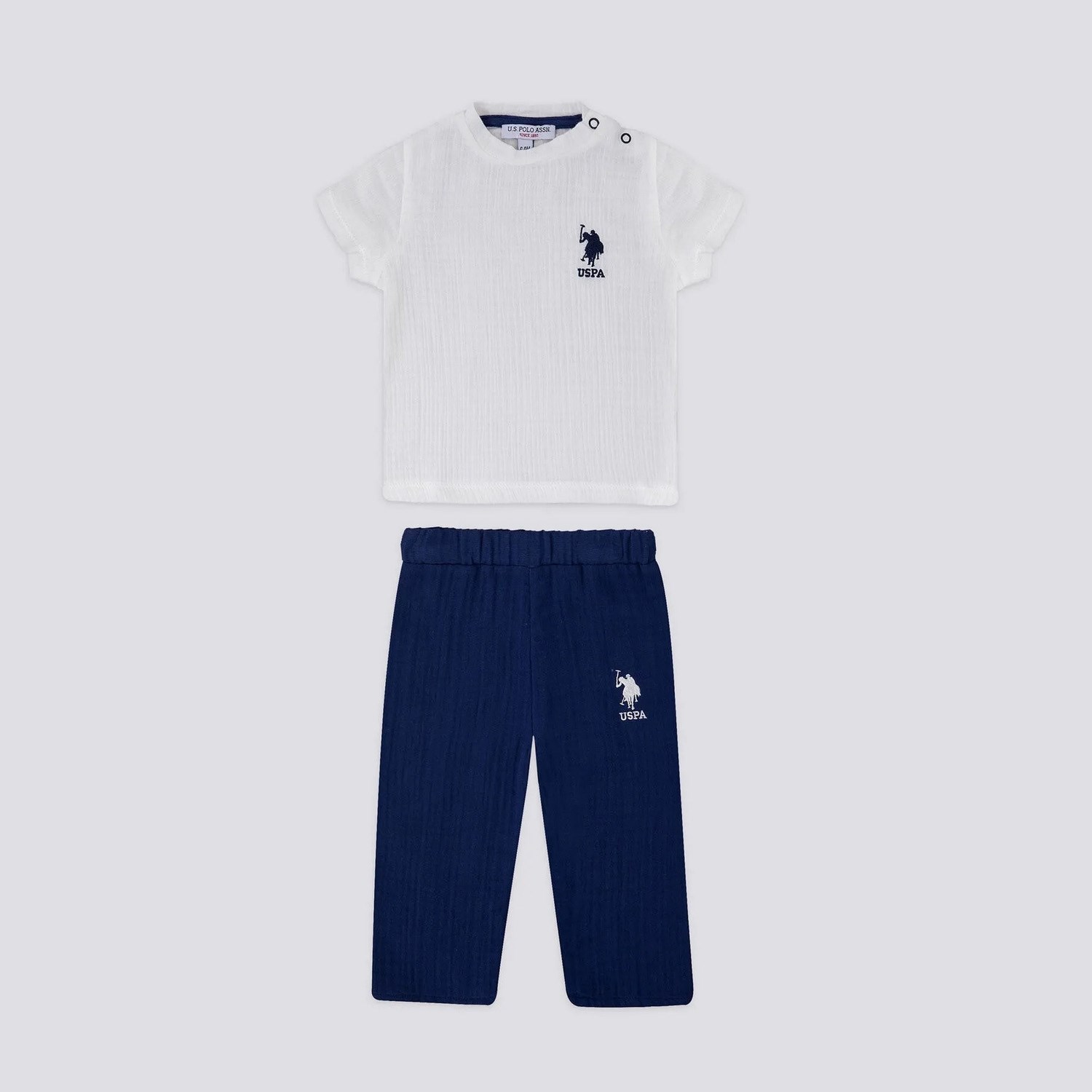 U.S. Polo Assn 2'li Kısa Kol T-Shirt Takım USB1137 Parlament OR8212 U.S. Polo Assn 2'li Kısa Kol T-Shirt Takım USB1137 Parlament OR8212