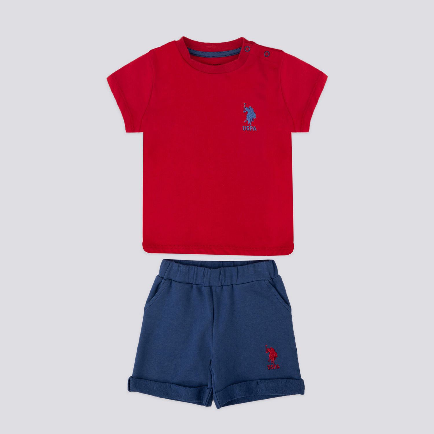 U.S. Polo Assn 2'li Kısa Kol T-Shirt Takım USB1143 Kırmızı OR7789 U.S. Polo Assn 2'li Kısa Kol T-Shirt Takım USB1143 Kırmızı OR7789