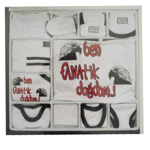 Özge Minipop 3802 Bebek Hastane Çıkışı 10lu Set Siyah-Beyaz