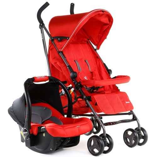 Brion Mira Baston Travel Sistem Bebek Arabası Kırmızı