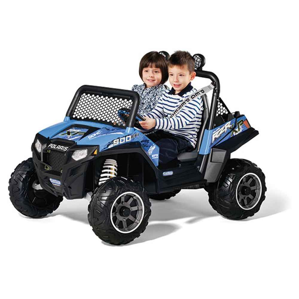 Peg Perego Polaris Ranger RZR 900 Akülü Araba 12 Volt Blue