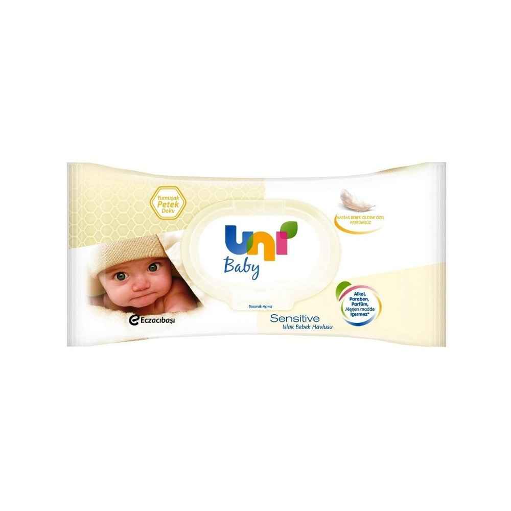 Uni Baby GK-9470222 Sensitive Islak Bebek Havkusu 56 Adet 