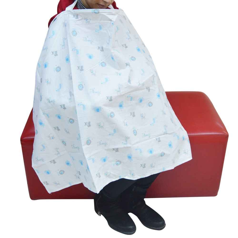 Ships Baby 201353 Bebek Emzirme Önlüğü Mavi İlke Bebe