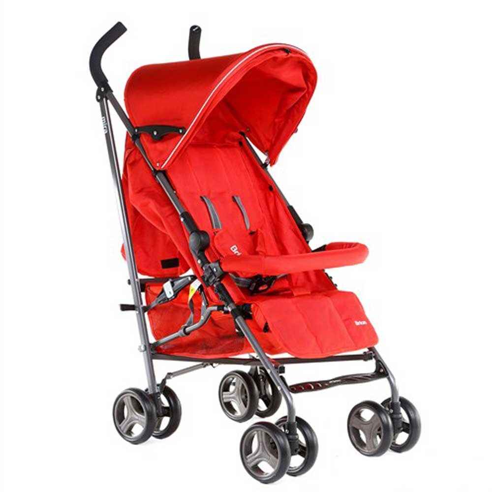 Brion Vega Mira Baston Puset Bebek Arabası Kırmızı