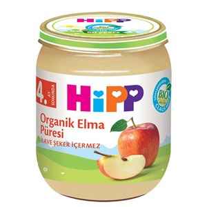Hipp Organik Elma Püresi 125 Gr +4 Ay 