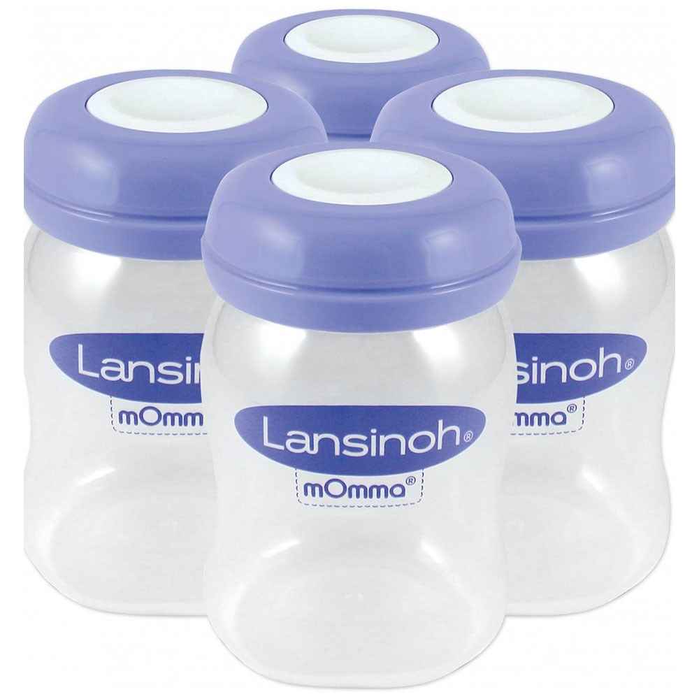 Lansinoh 4'lü Süt Saklama Şişesi 