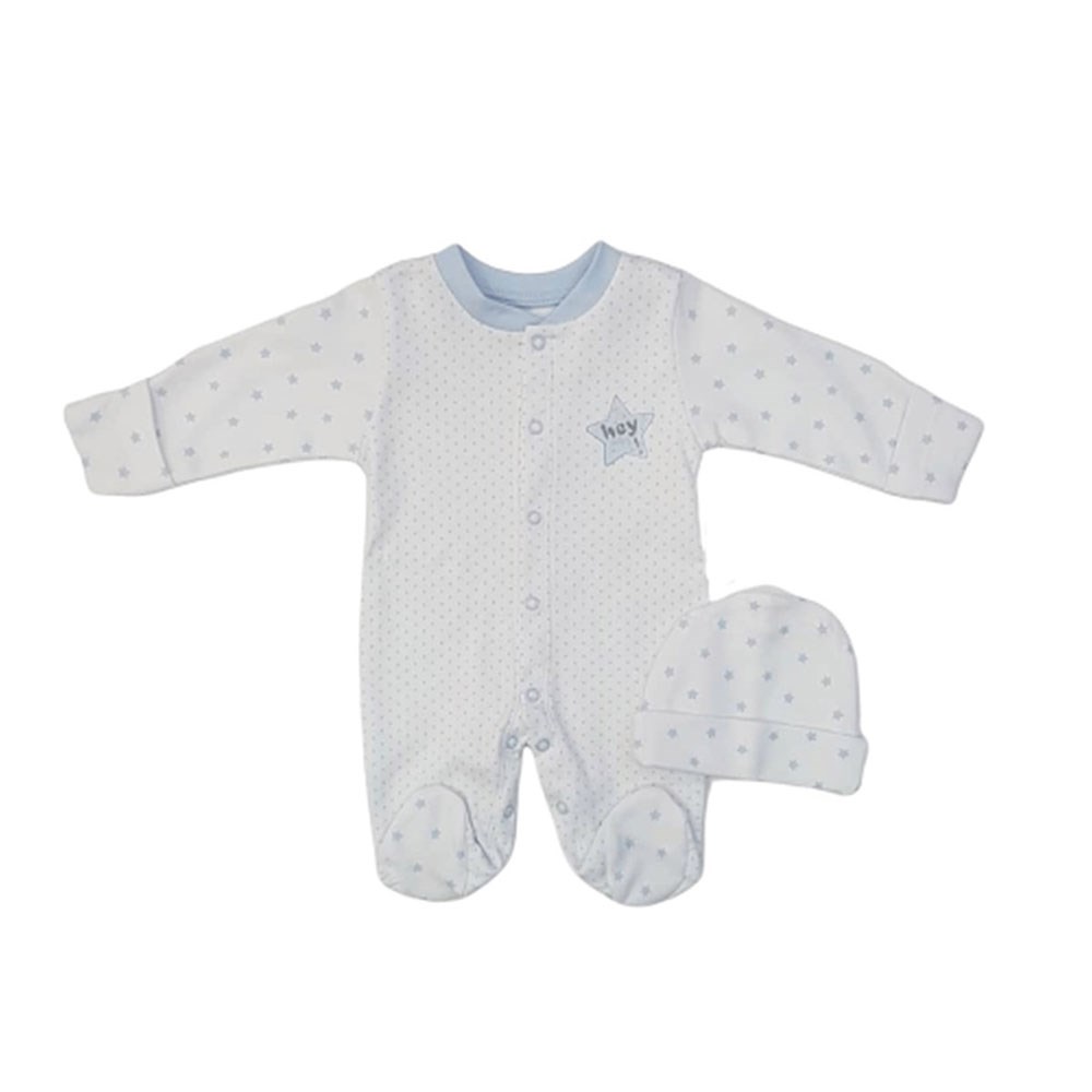 Ciccim Baby Prematüre Bebek Tulumu 4300 Mavi Fiyatı İlke