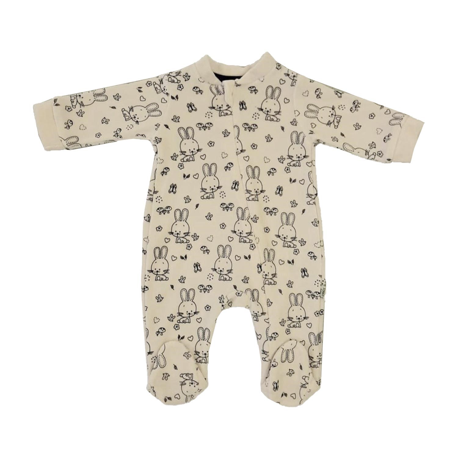 Tongs Baby Tavşanlı Patikli Bebek Tulumu 3619 Bej Fiyatı