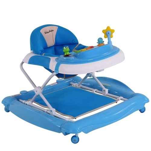 BabyHope 214 Swing Bebek Yürüteci Mavi