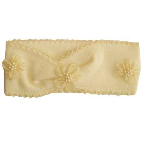 Kardeşler 3208 Bebek Bandanası Krem