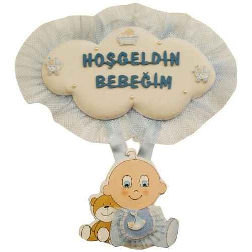 Kapi Süsü 3220 Bebek Ayıcık Küçük Mavi