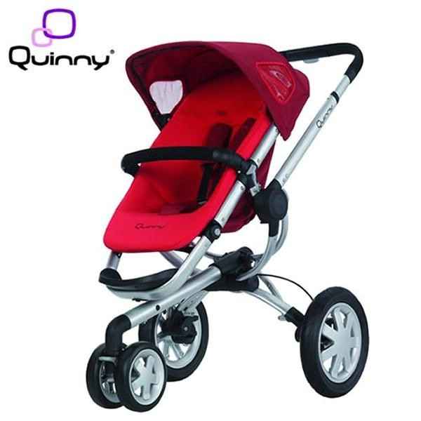 Quinny Buzz 3 Üç Tekerlekli Bebek Arabası Rebel Red