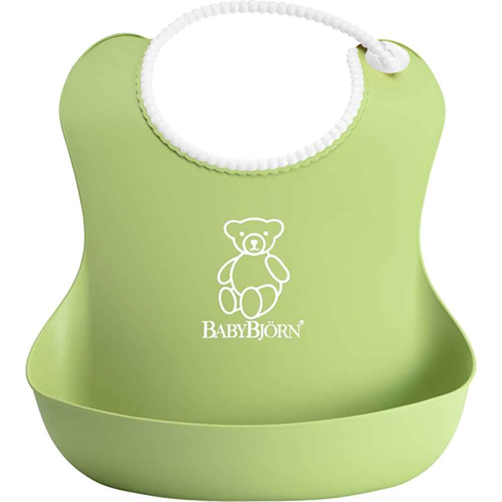 Babybjörn Yumuşak Plastik Mama Önlüğü Green