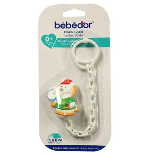 Bebedor Emzik Tutacı Beyaz-Yeşil