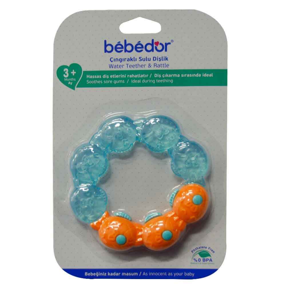 Bebedor 518 Çıngıraklı Sulu Dişlik Mavi