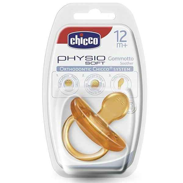 Chicco Physio Soft Kauçuk Emzik 12+ 