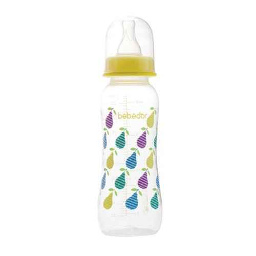 Bebedor 79302 Silikon Emzik Orta Akış Biberon 240 ml Sarı