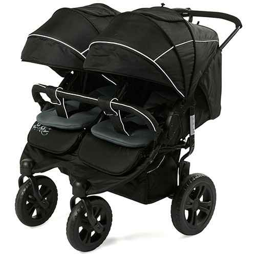 Sunny Baby 814 Sweety İkiz Bebek Arabası Siyah