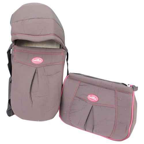 Baby Mol 914 Seyahat Seti 2li Gri-Pembe