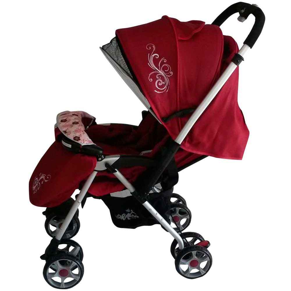 Drago BCO 128 Flex Çift Yönlü Bebek Arabası Kırmızı