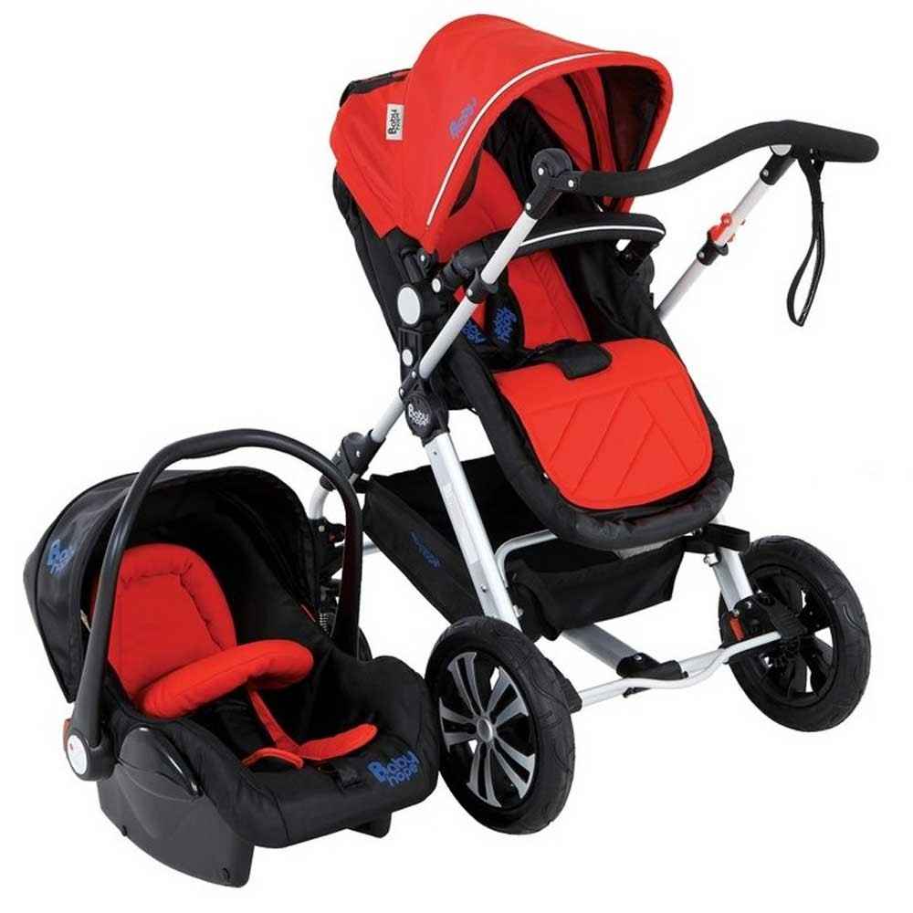 BabyHope 3060 Enzo Travel Bebek Arabası Kırmızı