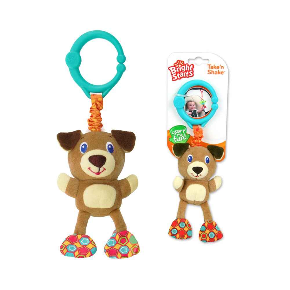 Bright Starts 8808 Taken Shake Köpek Kahverengi