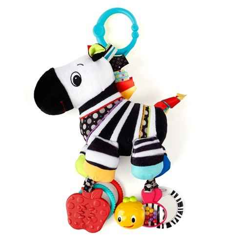 Bright Starts 9078 Sensory Plush Pals Zebra 