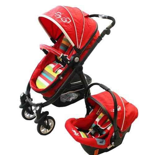 Drago BTS 220 Jombo Travel Bebek Arabası Kırmızı