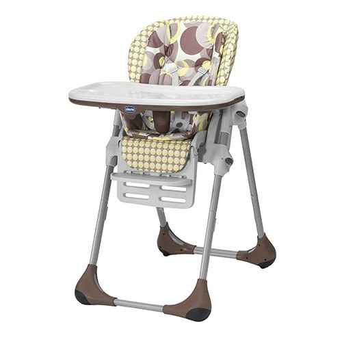 Chicco Polly Çift Kılıflı Mama Sandalyesi  Round