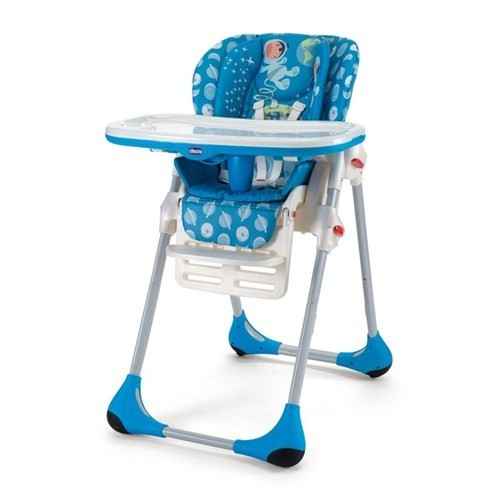 Chicco Polly Çift Kılıflı Mama Sandalyesi Moon