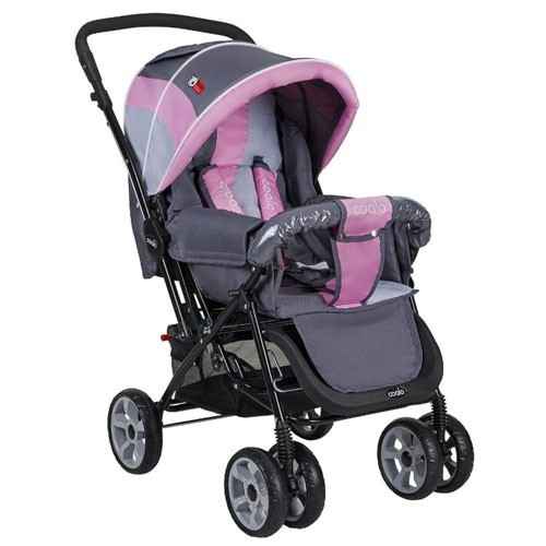 Coalo CO-317 Çift Yönlü Bebek Arabası Gri-Pembe