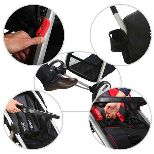 Casual Smart Travel Sistem Bebek Arabası Siyah-Gri