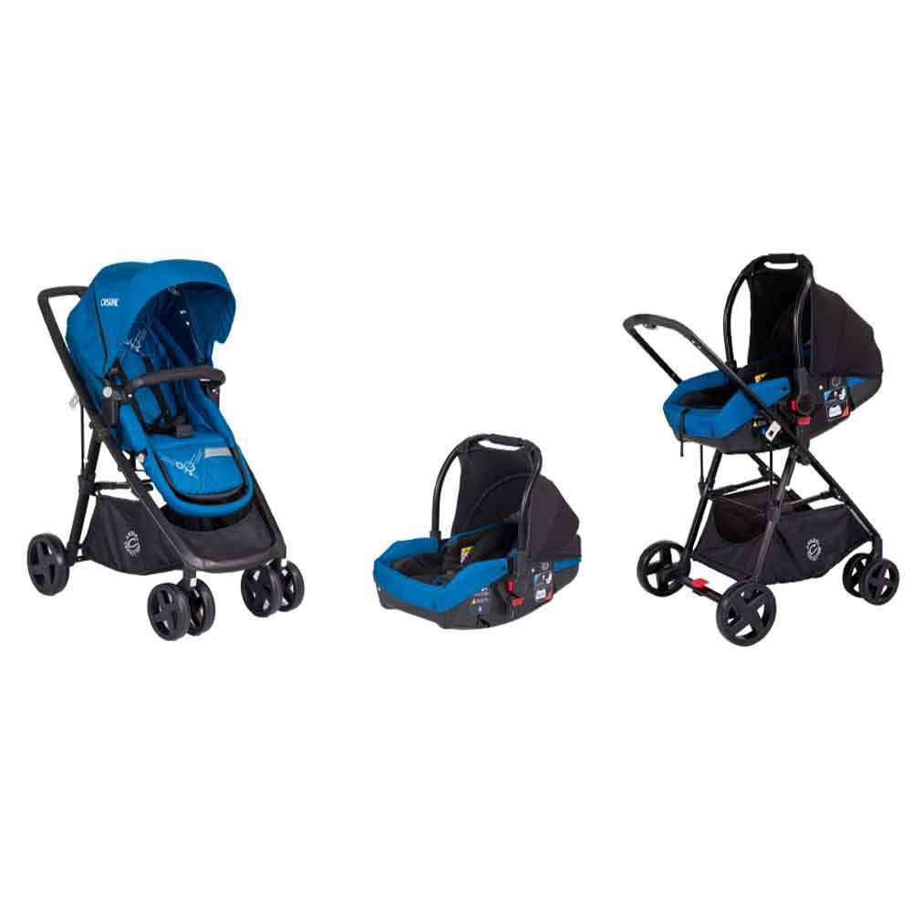 Casual Solo Camfort Travel Bebek Arabası Mavi