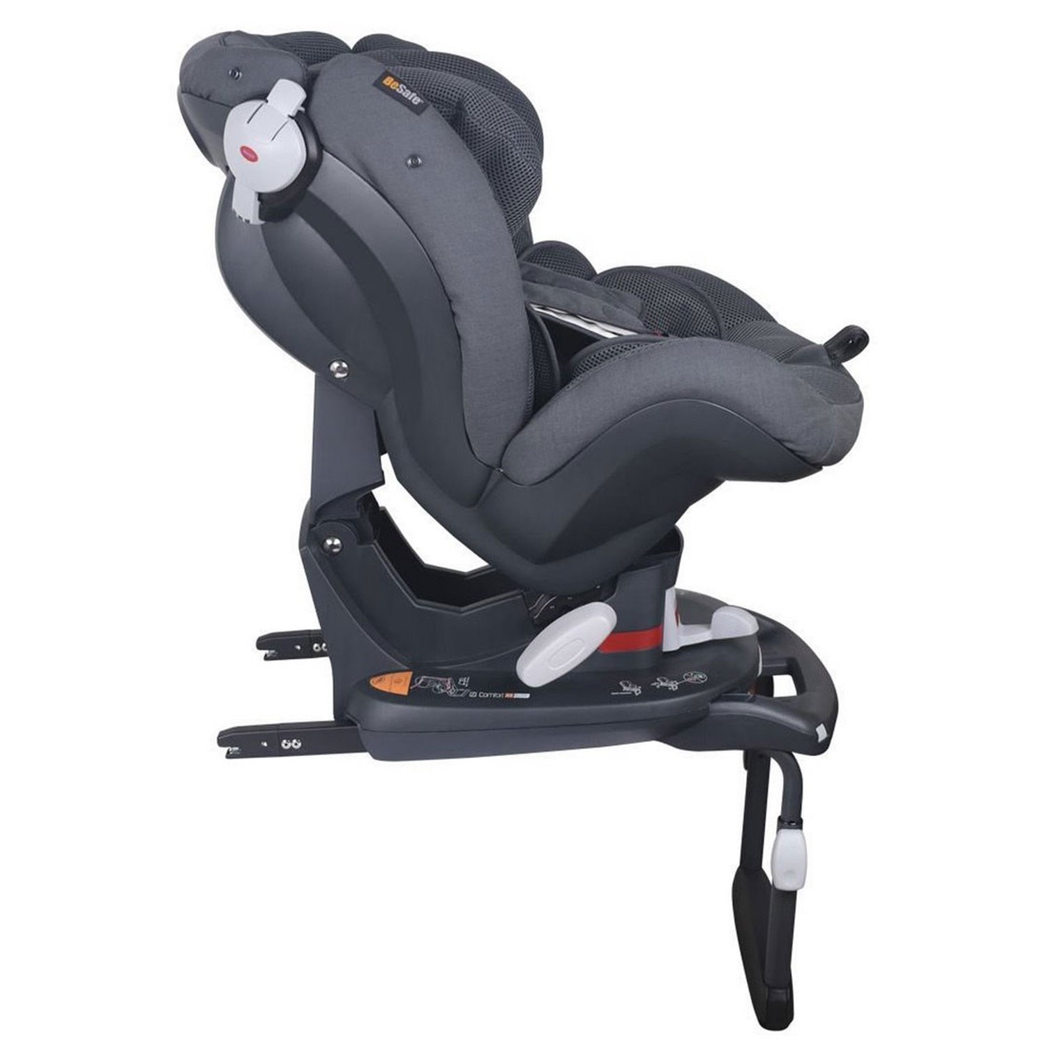 BeSafe İzi Comfort X3 İsofix Oto Koltuğu Anthracite Mesh