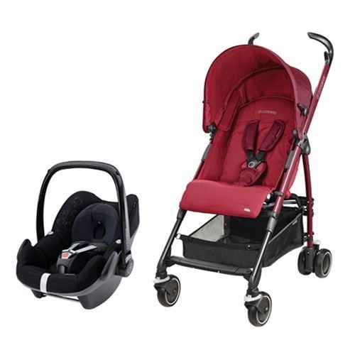Maxi Cosi Mila Travel Sistem Bebek Arabası Total Black