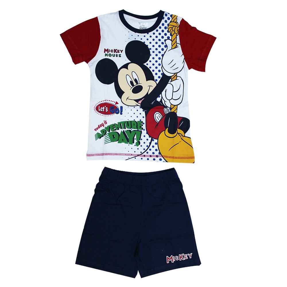 Mickey Mouse MC3931 Pijama Takımı Kırmızı