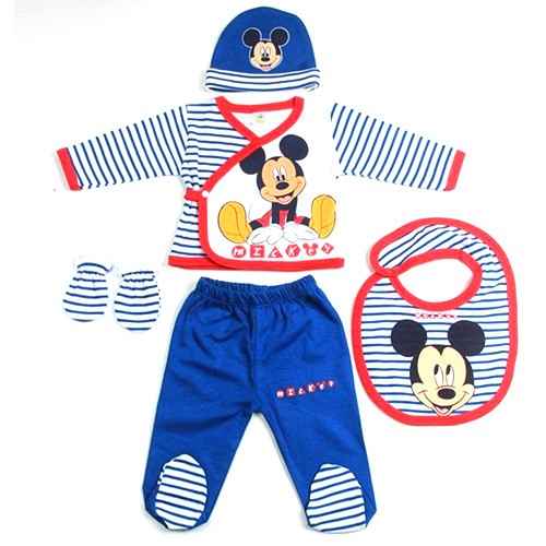 Mickey Mouse MC4264 Erkek 5 li Set Lacivert