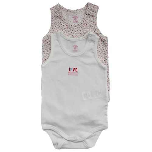 İdil Baby 6704 Kız Bebek Body Baskılı