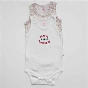 İdil Baby 6706 Kız Çocuk Body Baskılı